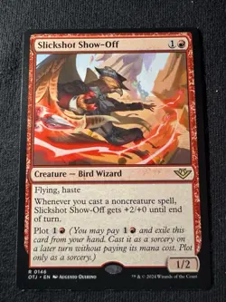 MTG Slickshot Show-Off (146) | NM | Outlaws of Thunder Junction {OTJ} - Image 1
