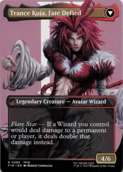 MTG Kuja, Genome Sorcerer (Borderless) (399) | NM | Final Fantasy {FIN} - Image 2