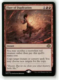 Flare Of Duplication Modern Horizons 3 Regular NM Magic MTG - Image 1