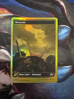 Mountain (0510) (First-Place Foil) Aetherdrift Foil - Image 1