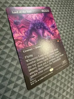 MTG Lord of the Void #0424 Anime Borderless Mythic Ravnica Remastered (RVR) - Image 3