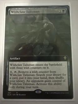 Wishclaw Talisman (Extended Art) Throne of Eldraine Regular - Image 1