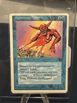 MTG - Magic The Gathering - Boomerang X 4 - Chronicles - NP/NM! - Image 3