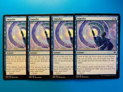 MTG 4x Impulse # 55 Dominaria United Pauper Magic the Gathering x4 NM - Image 1