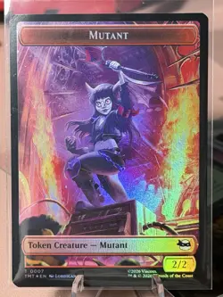 TMNT X MTG Mutant Token / Mutagen Token MAGIC Teenage Mutant Ninja Turtles - Image 1
