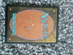 Mox Sapphire MTG - Collectors' Edition GOT IT AT A FLEE MARKET DONT THINK REAL - Image 3