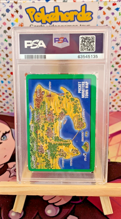 1996 pokemon bandai carddass vending machine venusaur trainer #000 PSA 6 - Image 3