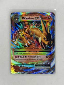 Pokemon TCG Mega M Charizard EX 13/108 XY Evolutions 2016 Holo Ultra Rare NM - Image 1
