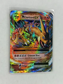 Pokemon TCG Mega M Charizard EX 13/108 XY Evolutions 2016 Holo Ultra Rare NM - Image 2