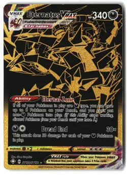 Eternatus VMAX ⭐ SV122/SV122 Holo Shining Fates Shiny Vault Pokemon NM - Image 1