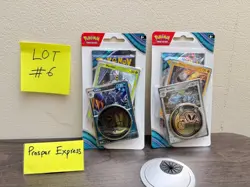 2x Pokemon TCG - Twilight Masquerade - Checklane Blister Sets -Steelix & Lokix - Image 1