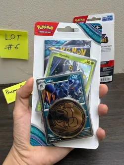 2x Pokemon TCG - Twilight Masquerade - Checklane Blister Sets -Steelix & Lokix - Image 3