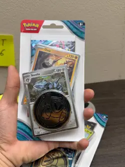 2x Pokemon TCG - Twilight Masquerade - Checklane Blister Sets -Steelix & Lokix - Image 4