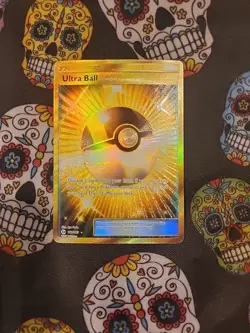 Pokemon Ultra Ball 161/149 Sun & Moon Secret Rare Full Art Holo Never Play 2017 - Image 1