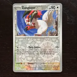 Zangoose 149/191 Pokemon Surging Sparks Scarlet & Violet Reverse Holo Common NM - Image 1