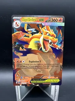 Mega Charizard Y ex 022/217 Ascended Heroes English Pokemon TCG - Image 1