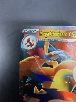Mega Charizard Y ex 022/217 Ascended Heroes English Pokemon TCG - Image 2