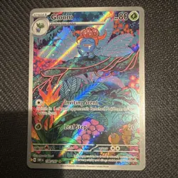 Pokemon Gloom 198/197 SV03 Obsidian Flames Illustration Rare Holo 80HP Stage 1 - Image 1