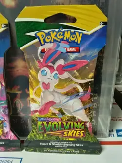 Pokemon TCG SWSH Evolving Skies Sleeved Booster Pack (2x) Factory Sealed English - Image 4