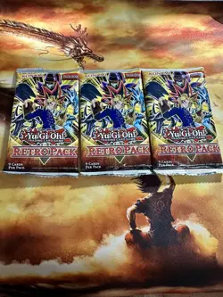 Yugioh RETRO PACK Booster Pack Yu-Gi-Oh - New Sealed Unlimited Reprint - Image 3
