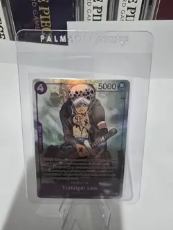 One Piece Card Game OP07 Treasure Rare (TR) ST10-010 Trafalgar Law ENGLISH NM - Image 1
