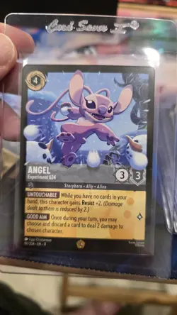 Disney Lorcana Winterspell #191/204 Angel - Experiment 624 | Legendary - Image 1