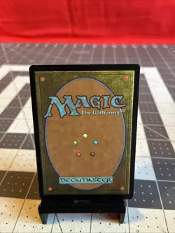 Vintage 1997 MTG Tempest Wasteland Card NM - Image 2