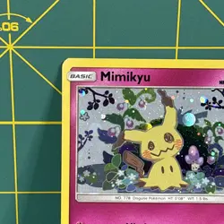 Mimikyu Promo SM163 Team Up Blister Pokemon Card Sun & Moon Holo - Image 4