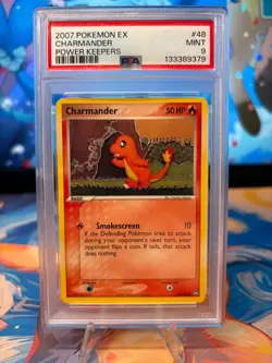PSA 9 New Cert! Charmander 48/108 Power Keepers Regular Pokemon Card - Image 1