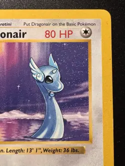 Shadowless Dragonair 18/102 Base Set Pokemon Card Rare HP - Image 4