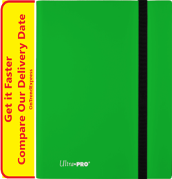 ULTRA PRO ECLIPSE LIME GREEN PRO BINDER FOLDER ALBUM 9 18 POCKET MTG Pokemon - Image 1