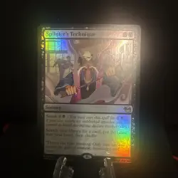 Splinter's Technique Teenage Mutant Ninja Turtles - Near Mint Foil - Image 1