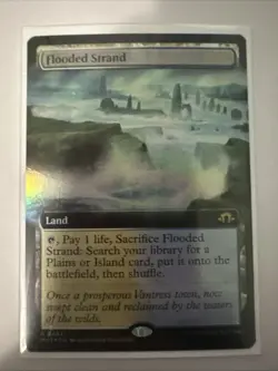 Flooded Strand (Extended Art) Modern Horizons 3 Foil - Image 1