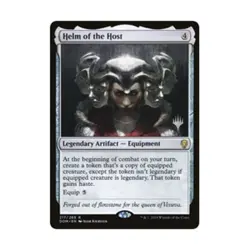WotC MtG Promo Pack: Core Set 2020 Helm of the Host (R) (Foil) NM - Image 1