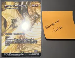 Dragon of Mount Gulg #0012 (Regular) Magic the Gathering - Image 3