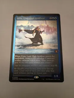 Urza, Lord High Artificer (Foil Etched) Commander Masters Foil - Image 1