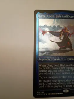 Urza, Lord High Artificer (Foil Etched) Commander Masters Foil - Image 4