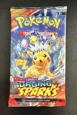 Pokemon TCG: Surging Sparks Booster Pack Single (RANDOM ART) - Image 1