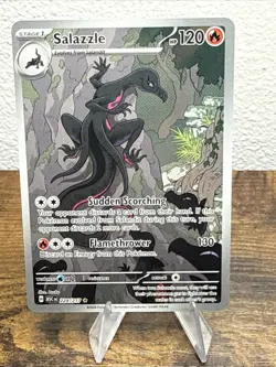 Salazzle 224/217 IR Ascended Heroes Evolution English Pokemon TCG - Image 1