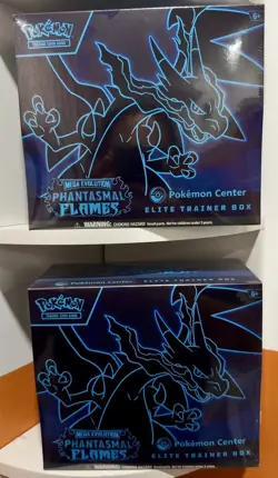 Pokemon Center Phantasmal Flames Sealed ETB - Lot Of 2 - Image 1