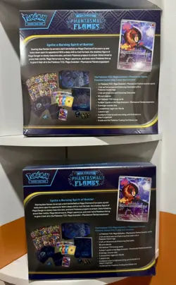 Pokemon Center Phantasmal Flames Sealed ETB - Lot Of 2 - Image 2