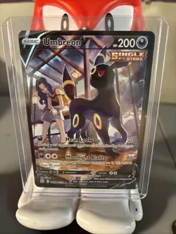 Pokemon TCG Sword Shield Brilliant Stars Trainer Gallery Umbreon V TG22/TG30 - Image 1