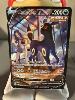 Pokemon TCG Sword Shield Brilliant Stars Trainer Gallery Umbreon V TG22/TG30 - Image 2