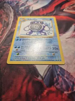 Poliwhirl 38/102 - Base Set 1st Edition Shadowless Uncommon WOTC Pokemon MP - Image 4