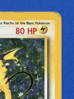 Pokemon TCG - 1999 Base Set 2 - RAICHU Holo # 16 /130 - Rare Card - HP - Image 4