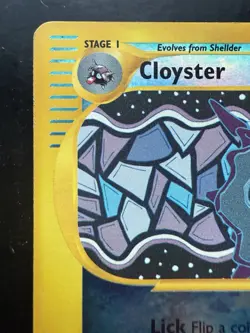 Pokemon Cloyster 42/165 Expedition Rare Reverse Holo WOTC (MP+) - Image 4