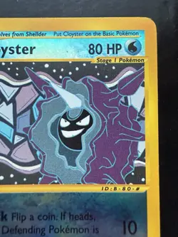 Pokemon Cloyster 42/165 Expedition Rare Reverse Holo WOTC (MP+) - Image 5