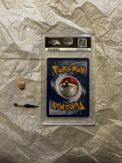 Pokemon Neo Revelation #14 Suicune Holo 1st Edition 2001 PSA 7 - Image 2