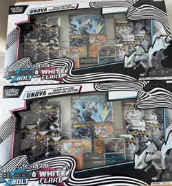 Lot of 2 Pokemon TCG Unova Heavy Hitters Premium Collection, Costco Exclusive - Image 1