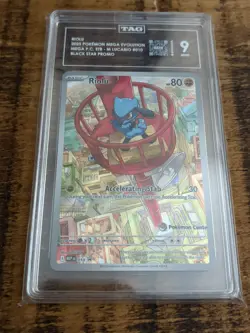 Pokemon TCG Riolu Pokemon Center stamped Promo TAG 9 - Image 3